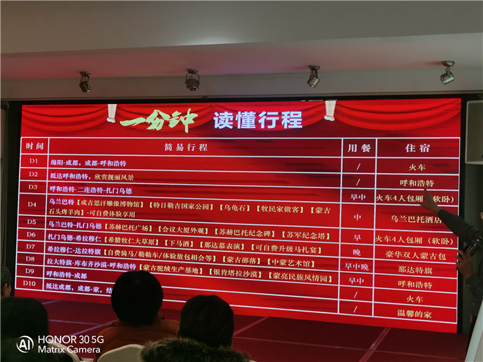 綿陽中旅假日旅行社舉行2026年年度答謝宴暨雙內(nèi)蒙+貝加爾湖線路發(fā)布會(huì)